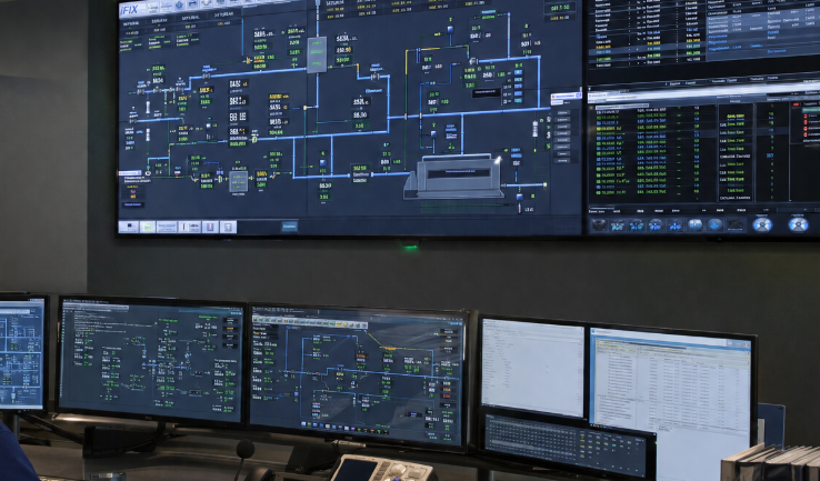 GE iFix control rooms screens